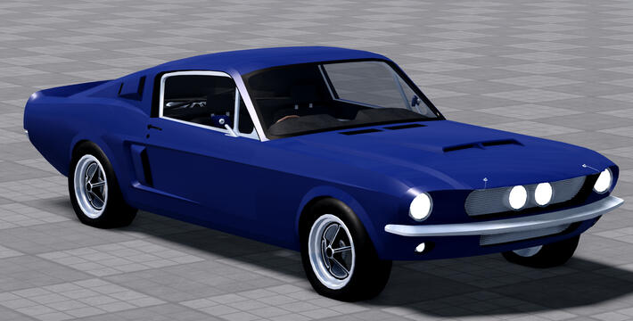 1967 SHELBY MUSTANG GT500